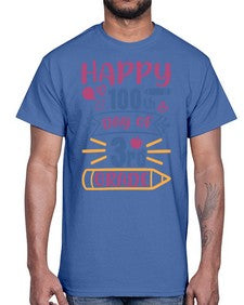 happy th day of third grade 254#- third grade- Cotton Tee
