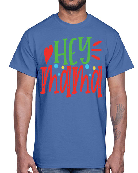 hey mama Style 16#- autism- Cotton Tee