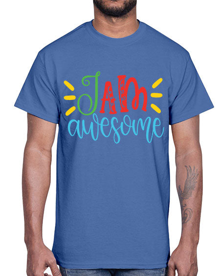 i am awesome Style 18#- autism- Cotton Tee