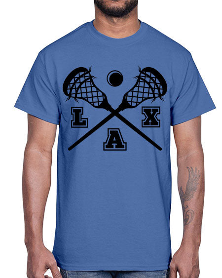 lax 12#- lacrosse- Cotton Tee