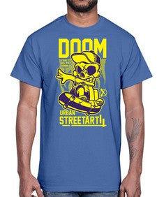 lets skate 727#- art pop art- Cotton Tee