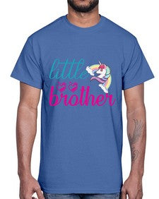 little brother 256#- unicorn- Cotton Tee