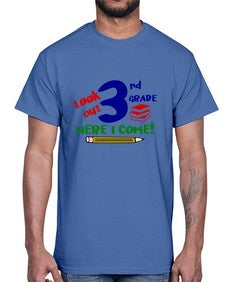 look out third grade 510#- third grade- Cotton Tee