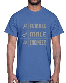male female engineer 1084#- engineer- Cotton Tee