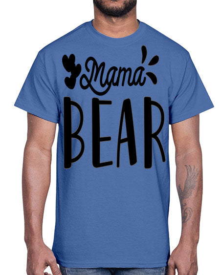 mama bear 171#- bears - animals- Cotton Tee