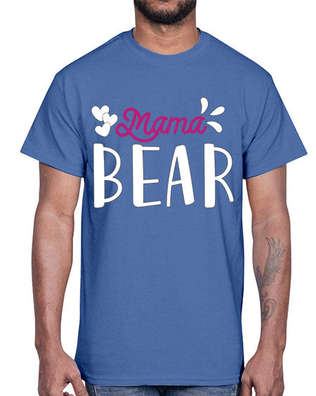 mama bear 173#- bears - animals- Cotton Tee