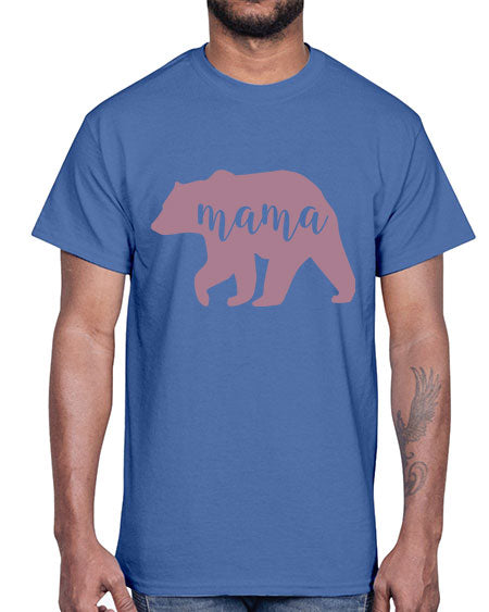 mama bear 175#- bears - animals- Cotton Tee