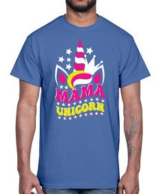 mama unicorn 285#- unicorn- Cotton Tee