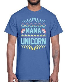 mama unicorn 293#- unicorn- Cotton Tee