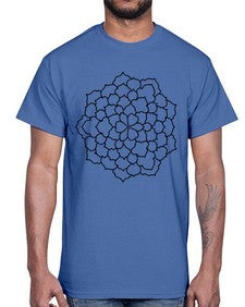 mandala 796#- mandala- Cotton Tee
