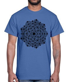 mandala 797#- mandala- Cotton Tee