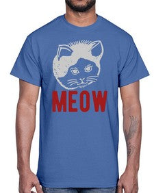 meow Style 69#- cats- Cotton Tee