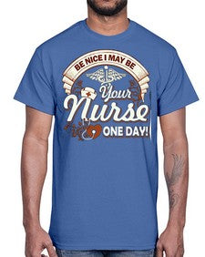 nurse to day 1202#- nurse- Cotton Tee