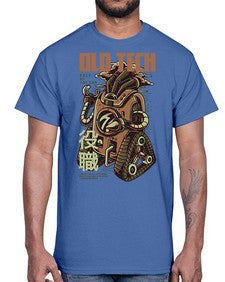 old tech 966#- art pop art- Cotton Tee