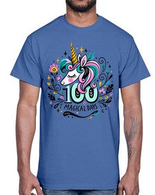 one hundred Day Magical 562#- one hundred days- Cotton Tee