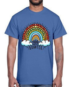 one hundred Days Brighter 565#- one hundred days- Cotton Tee