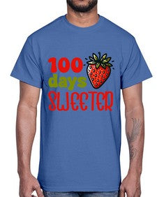 one hundred days sweeter 585#- one hundred days- Cotton Tee