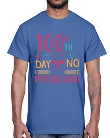 one hundredth day no probllama 597#- one hundred days- Cotton Tee