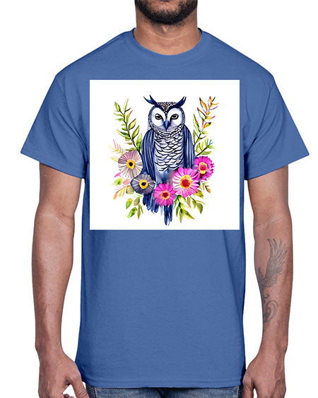 owl 20#- owl- Cotton Tee
