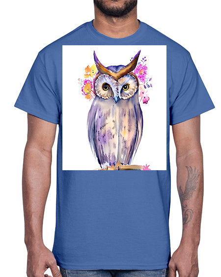 owl 22#- owl- Cotton Tee