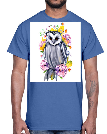 owl 27#- owl- Cotton Tee