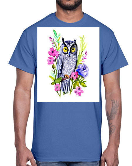owl 29#- owl- Cotton Tee