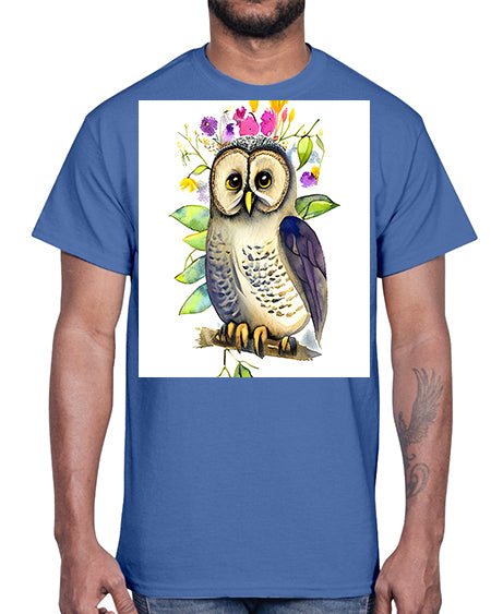 owl 30#- owl- Cotton Tee