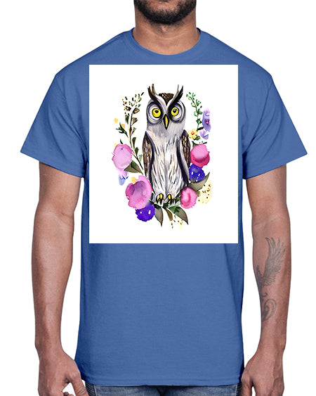 owl 5#- owl- Cotton Tee