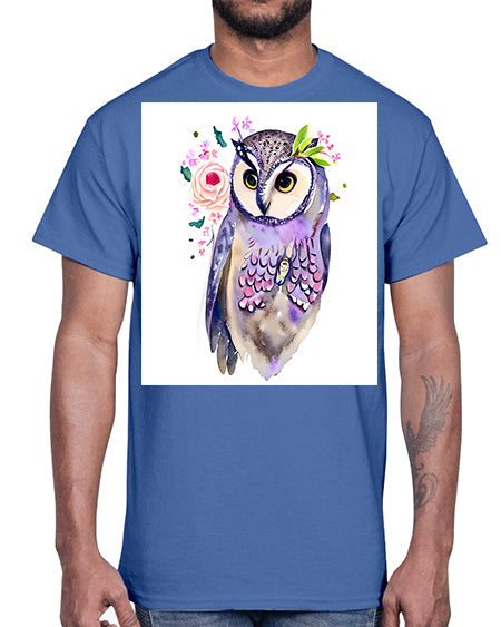 owl 9#- owl- Cotton Tee