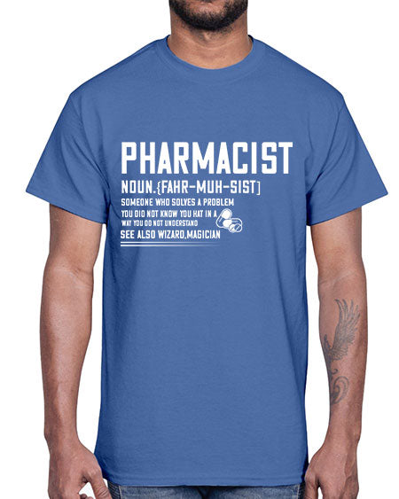 pharmacist definition 1308#- pharmacist- Cotton Tee