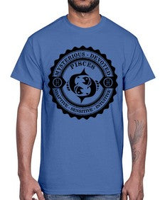 pisces 49#- pisces- Cotton Tee