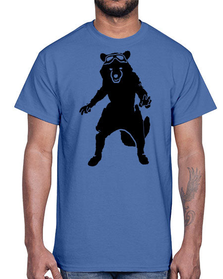 raccoon 47#- raccoon- Cotton Tee