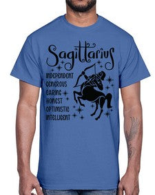 sagittarius 397#- sagittarius- Cotton Tee