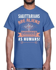 sagittarius 418#- sagittarius- Cotton Tee