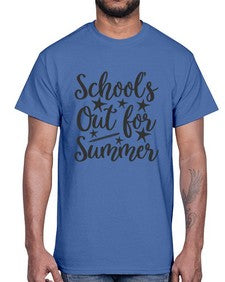 schools out for summer 803#- general school- Cotton Tee