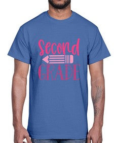 second grade 807#- second grade- Cotton Tee