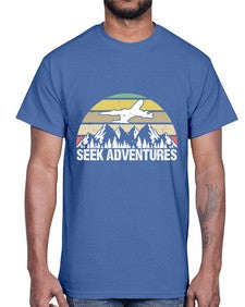 seek adventures  35#- airplane- Cotton Tee