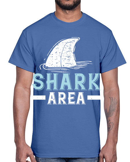 shark area Style 44#- shark-fish- Cotton Tee
