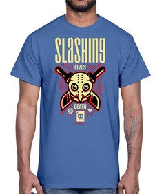 slashing party 1071#- art pop art- Cotton Tee