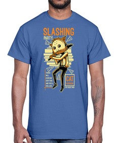 slashing party eeh 1072#- art pop art- Cotton Tee