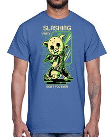 slashing party sutnk 1074#- art pop art- Cotton Tee