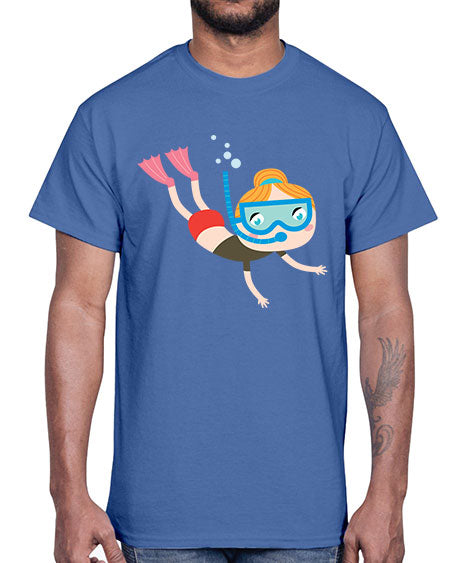 summer characters 61#- summer- Cotton Tee