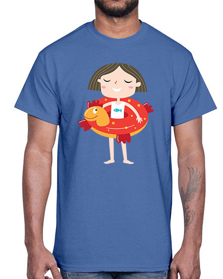 summer characters 67#- summer- Cotton Tee