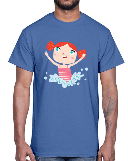 summer characters 73#- summer- Cotton Tee