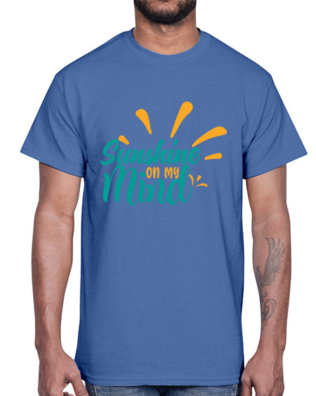 sunshine on my mind Style 74#- summer- Cotton Tee