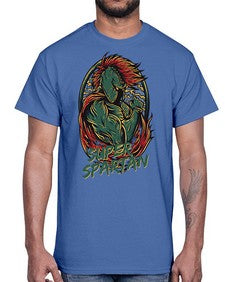 super spartan 1140#- art pop art- Cotton Tee