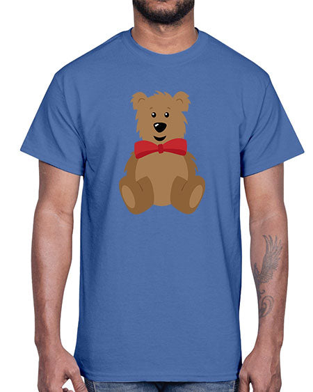 teddy bear 261#- bears - animals- Cotton Tee