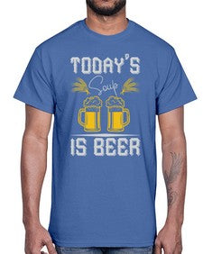 todays soup is beer 1666#- beer- Cotton Tee