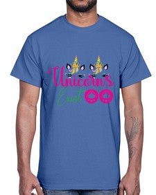 unicorns exist 534#- unicorn- Cotton Tee