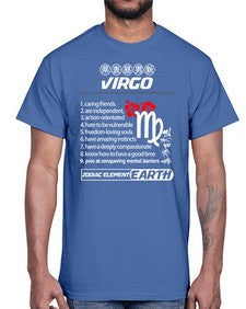 virgo 528#- virgo- Cotton Tee